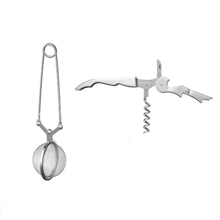 IDEALISK Corkscrew, silver color, matte - IKEA