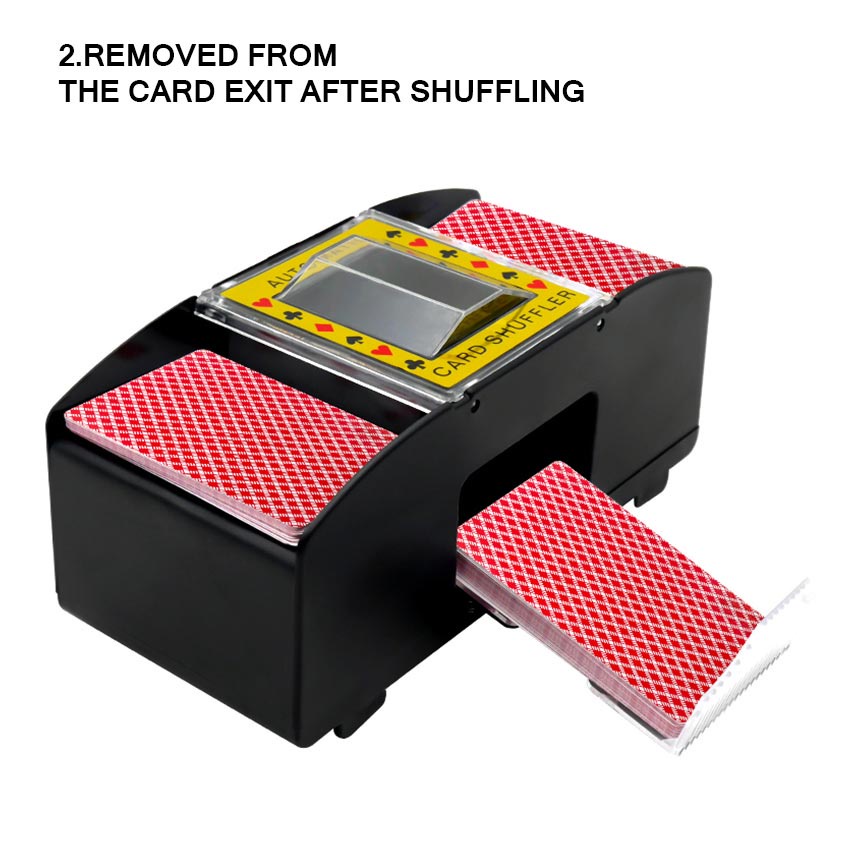 Automatic Shuffle Machine 2 Pairs of Playing Cards Shuffle Machine ...