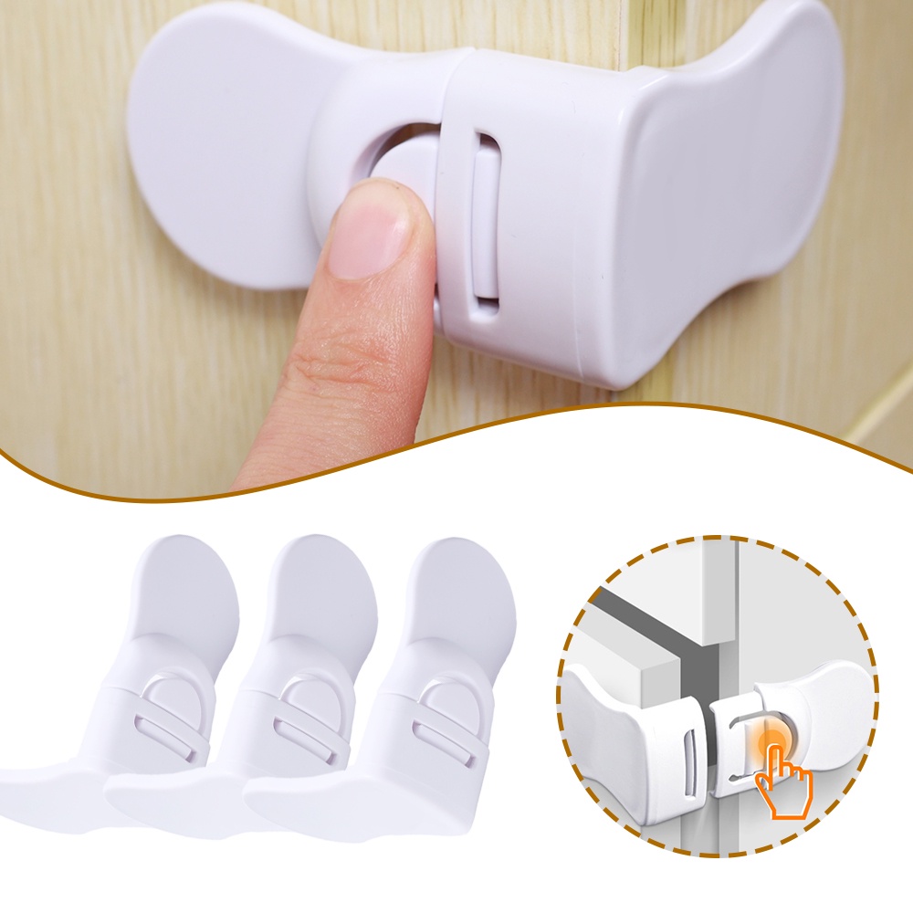 Security Anti-theft Anti-Pinch Hand Lock Prevent Baby From Opening Door ...