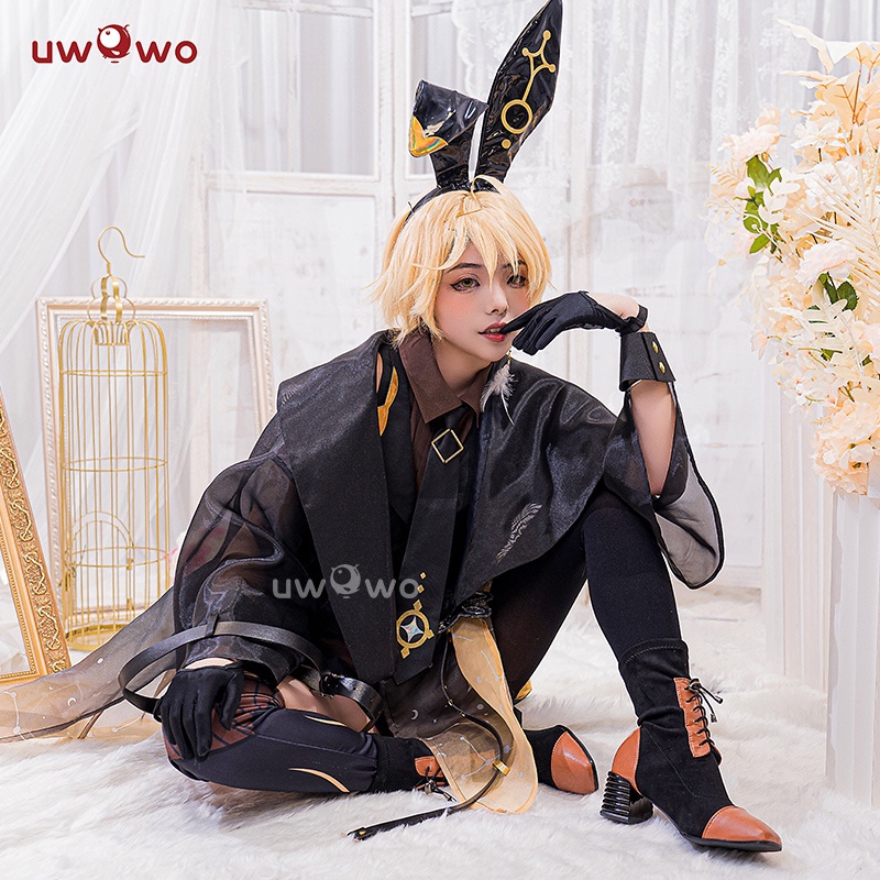 Uwowo Genshin Impact cos Aether cosplay Derived clothing set | Shopee ...