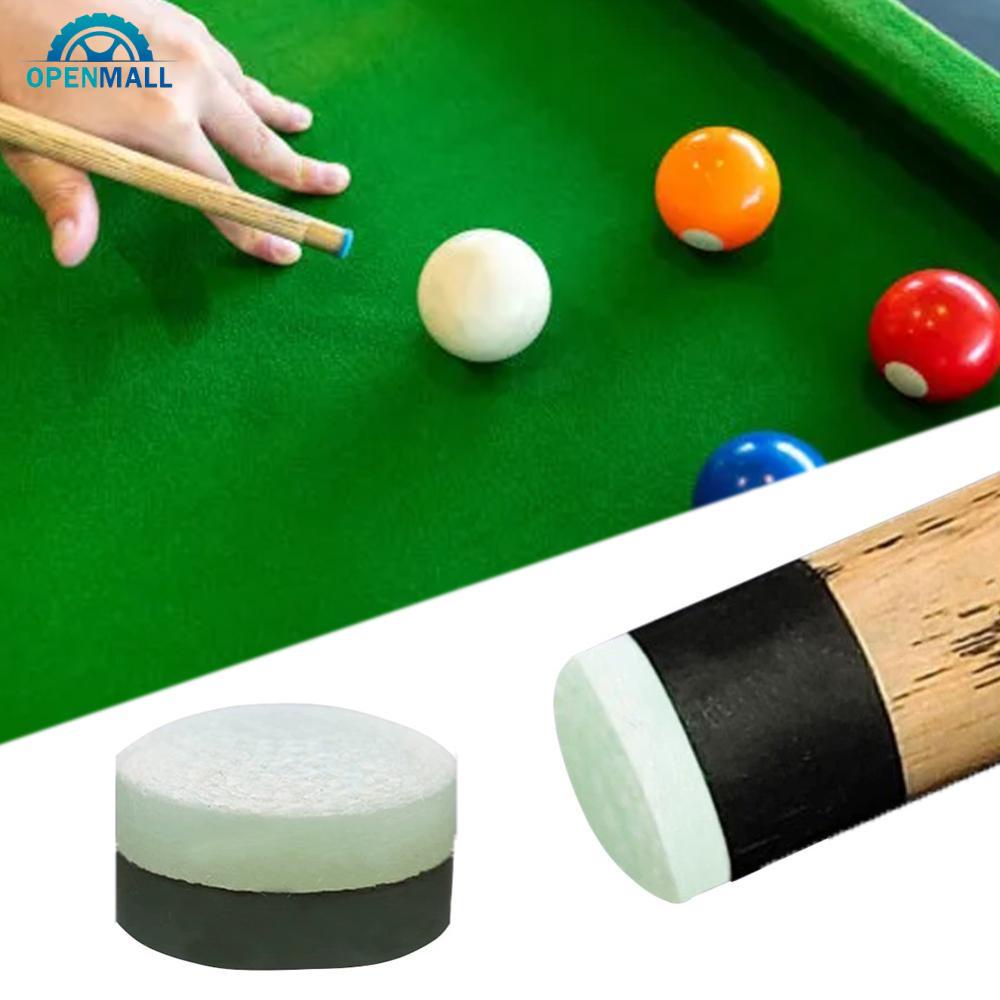 OPENMALL 1Pc 13MM/14MM Billiard Cue Punch Jump Rod Special Leather Head ...