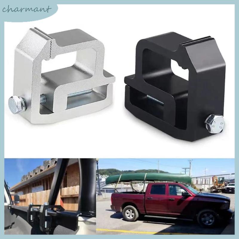 char 4Pcs Mounting Clamps Ladder Rack Clamps Truck Cap Topper Campers Shells Heavy Duty for
