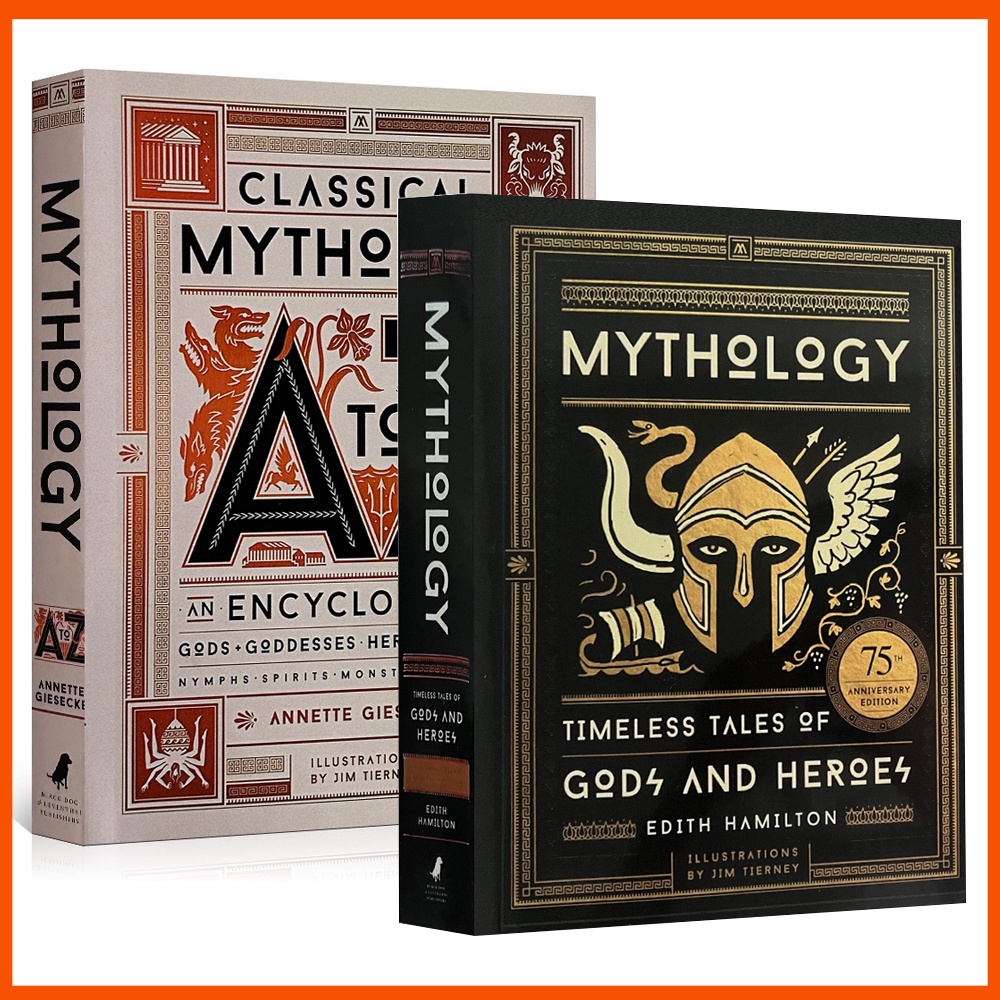 Mythology Timeless Tales of Gods And Heroes & Classical Mythology A to Z (Paperback) Shopee