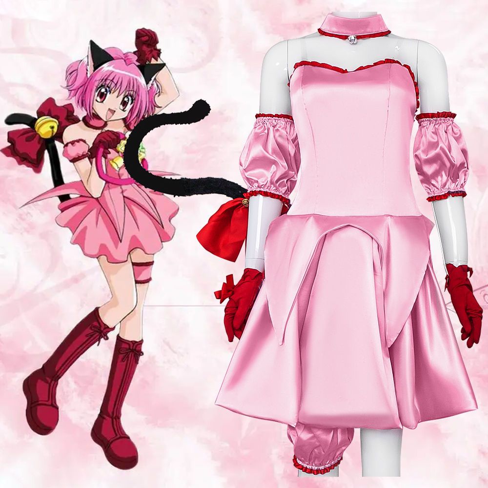 ♞Tokyo Cats Cos Costume Momotiya Berry Cosplay Aizawa Mint Cos Costume