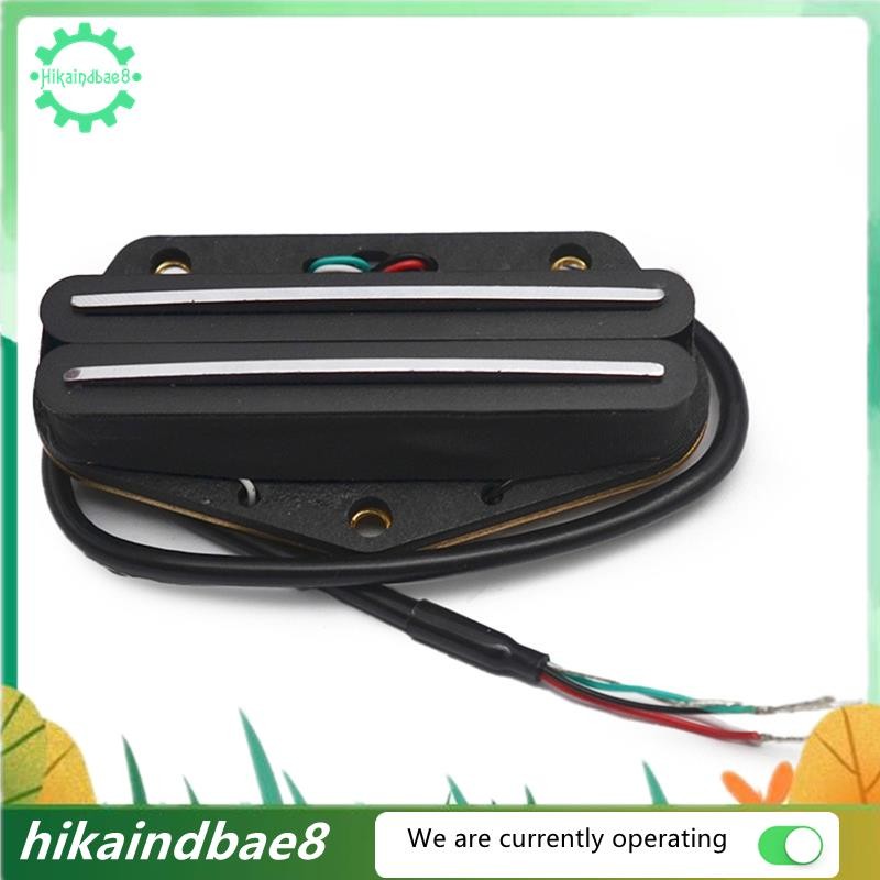 [hIkAi] 6 Guitar Pickup Hot Dual Rails Pickup Mini Bridge Pickup for ...