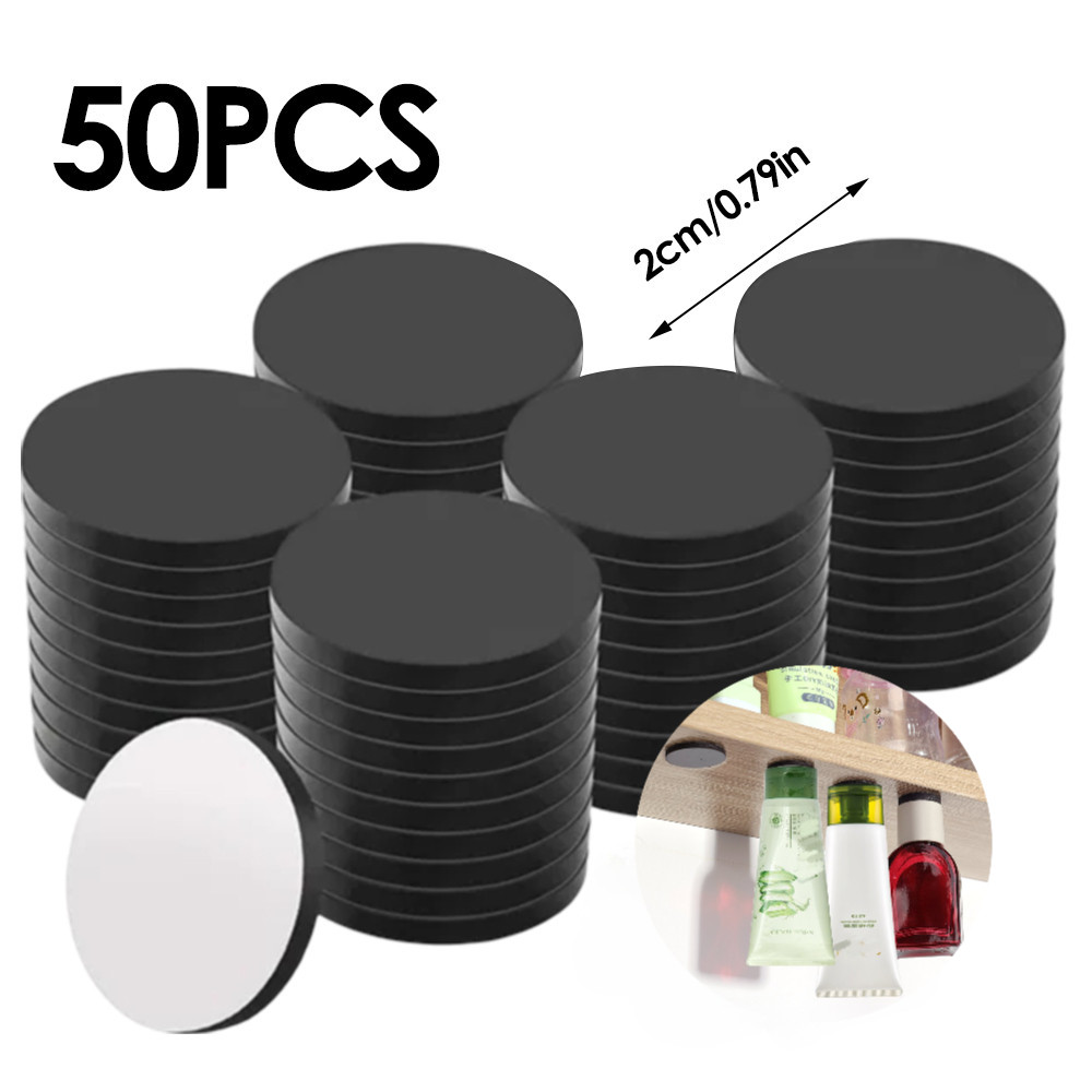 50Pcs Practical Self Adhesive Flexible Magnetic Stickers for Home ...