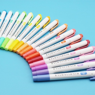 Zebra Mildliner Highlighter Pen Set, 20 Pastel Color Set (Japan Import)