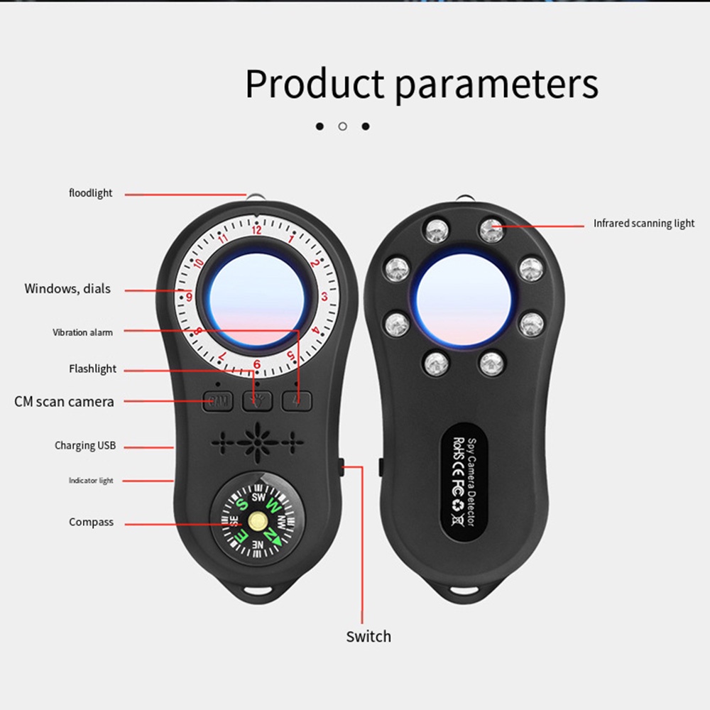 S100 detector hotel anti-eavesdropping anti-positioning anti-candid ...