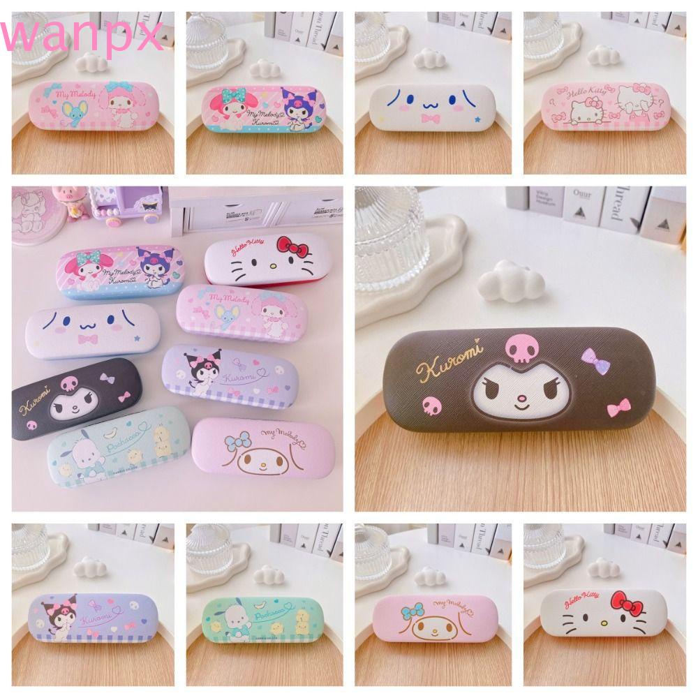 WANPX Kuromi Sunglasses Case, PU Leather Pc Dog Melody Eyeglasses ...