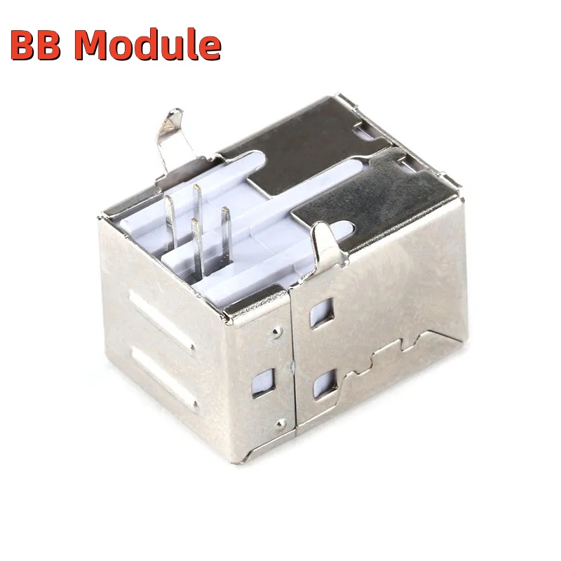 DIY 10pcs/lot Flat USB B Type Female Socket Connector G45 for Printer ...