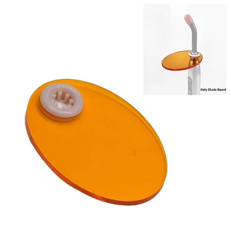 Dental Curing Lamp Shield Plate Curing Lighting Filter Shade Board