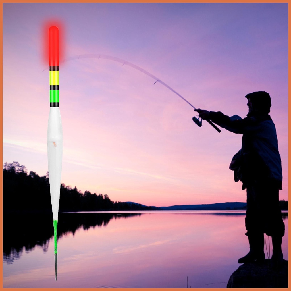 LED Fishing Bobbers Fishing Float Fishing Floats Bobbers Glowing Bobbers Luminous Fishing Floats