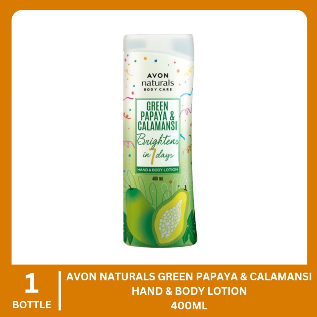 AVON Naturals Green Papaya & Calamansi Hand And Body Lotion 400ml