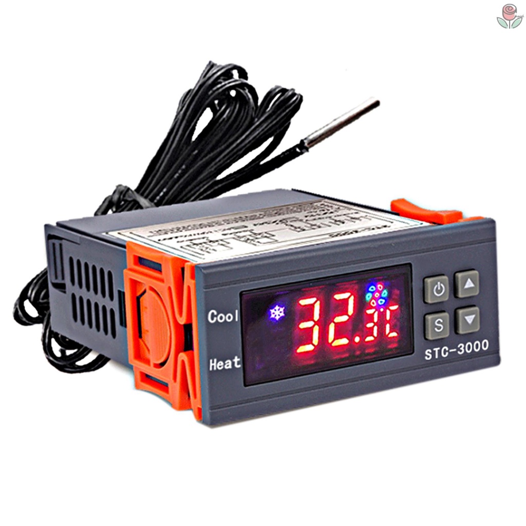 STC-3000 Digital Temperature Switch Controller for Freezer Fridge ...
