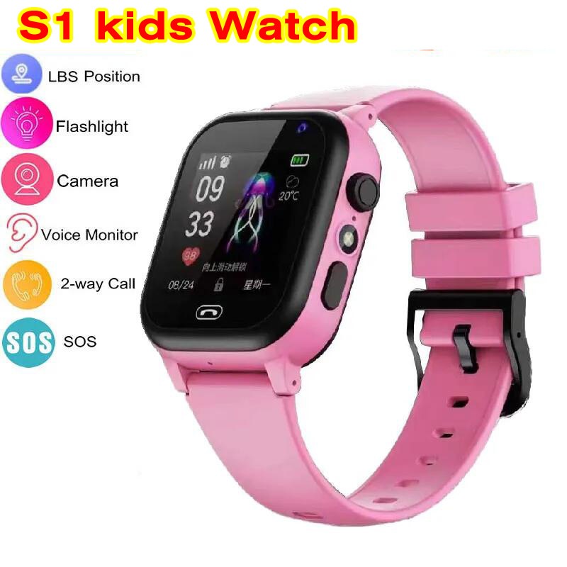 S1 Kids Smart Watch LBS SOS Location Camera Call SIM Flashlight Camera ...