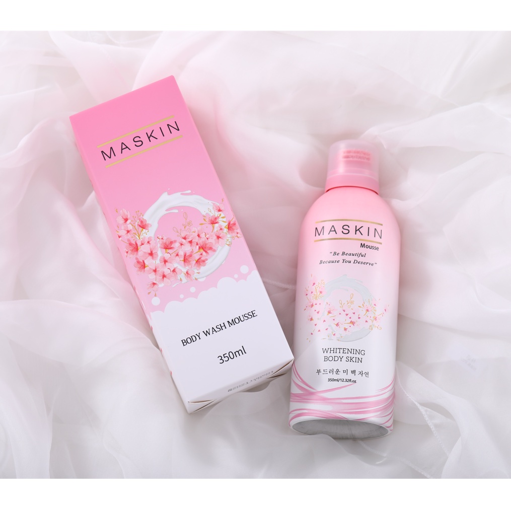 【hot sale】 Authentic Mousse MASKIN Shower Gel Whitening Perfume Body