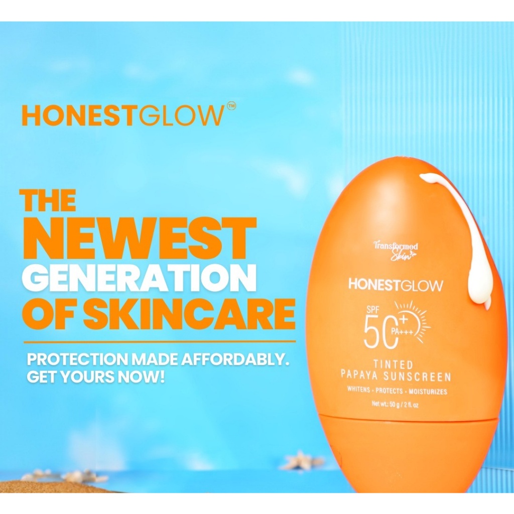 【hot sale】 HONEST GLOW Fresh Night Cream and Tinted Sunscreen SPF 50 PA ...