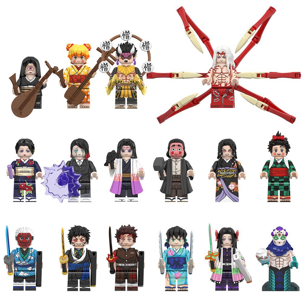 Compatible with Lego Anime Series Demon Slayer Blade Tanjiro Kamado ...