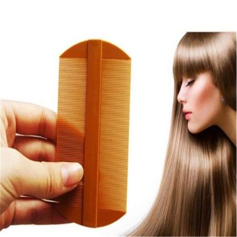 Pets Comb Portable Narrow Tooth Comb Nit Lice Flea Flat Brush Dandruff ...