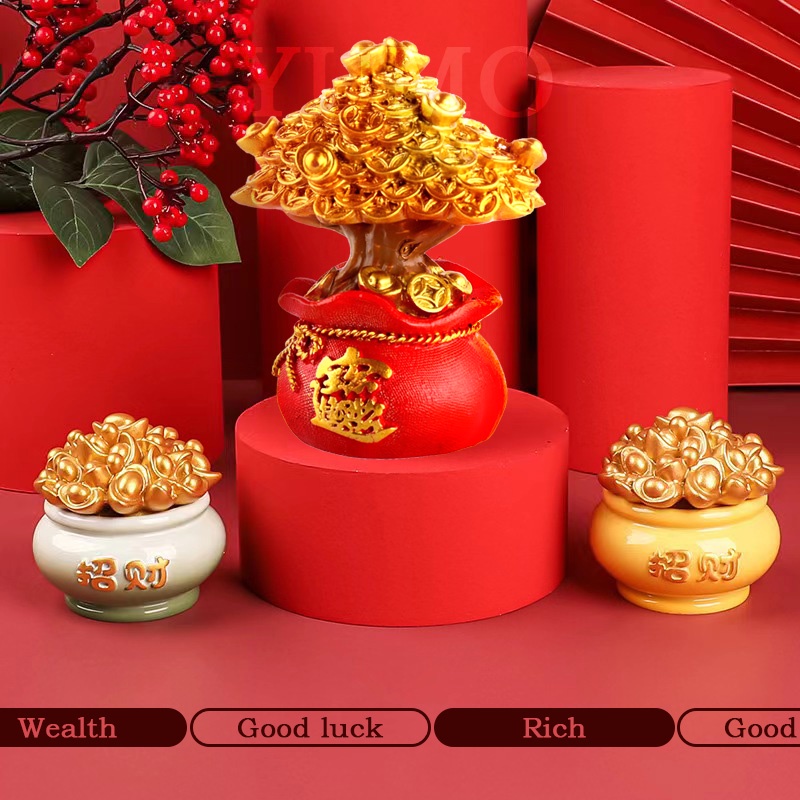 Wealth and Good Luck Feng Shui Money Tree for Bedroom Living Room Shop ...