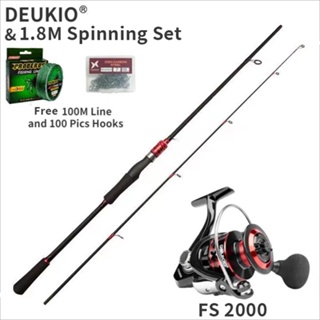hot sale】 UL Fishing Rod Ultralight 1.65M-2.7M Carbon Fibre Spinning Rod  Fishing Gear Fishing Spor
