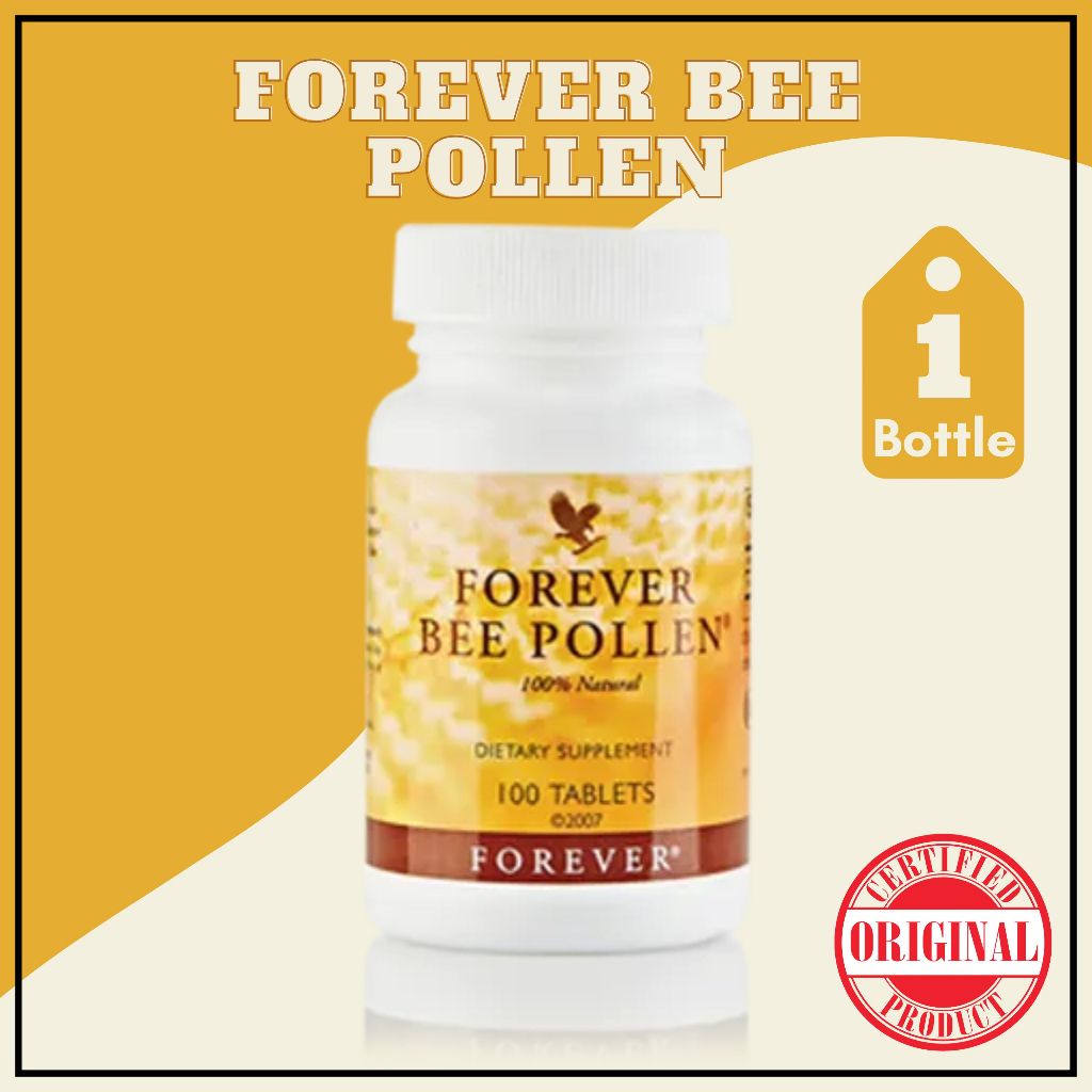 ♞Original Forever Bee Pollen (100 Tablets) | Shopee Philippines