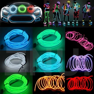 Neon LED Light Glow EL Wire String Strip Rope Tube Decor Party + USB  Controller