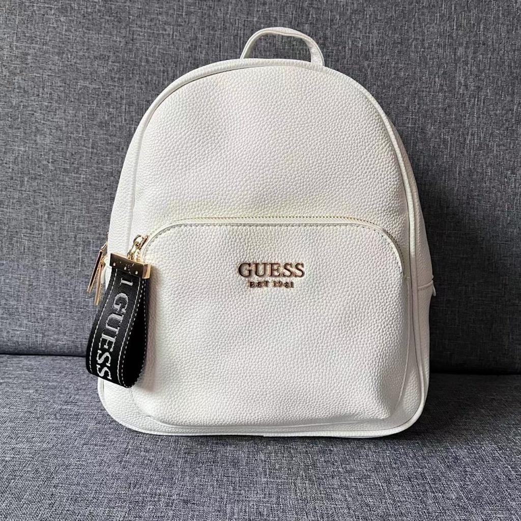 Guess women's leather backpack on sale