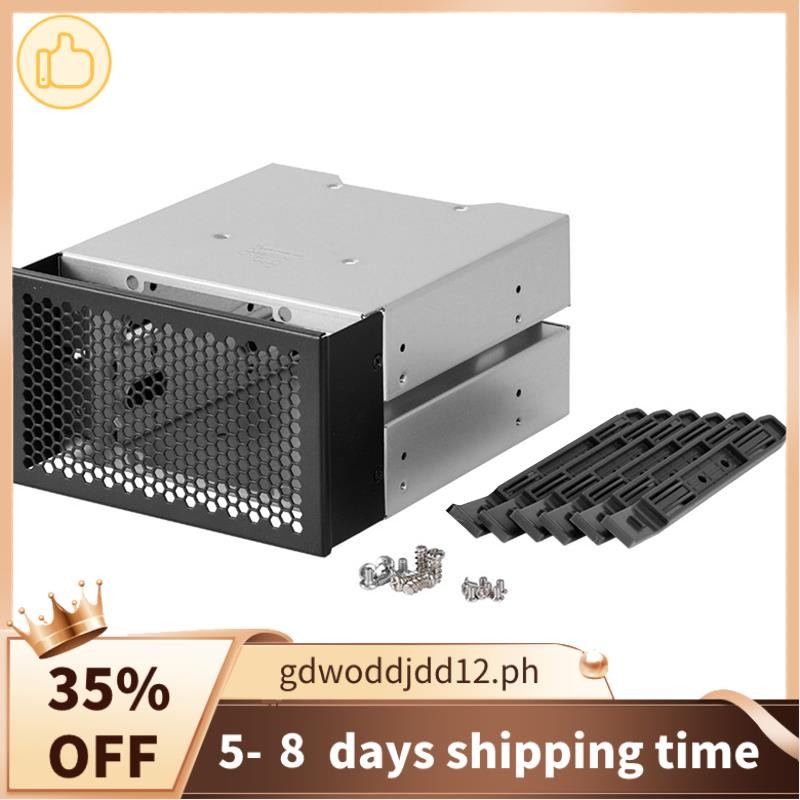 3.5 Inch HDD Cage Rack Hard Driver Tray Hard Drive Cage Support 3 HDD ...