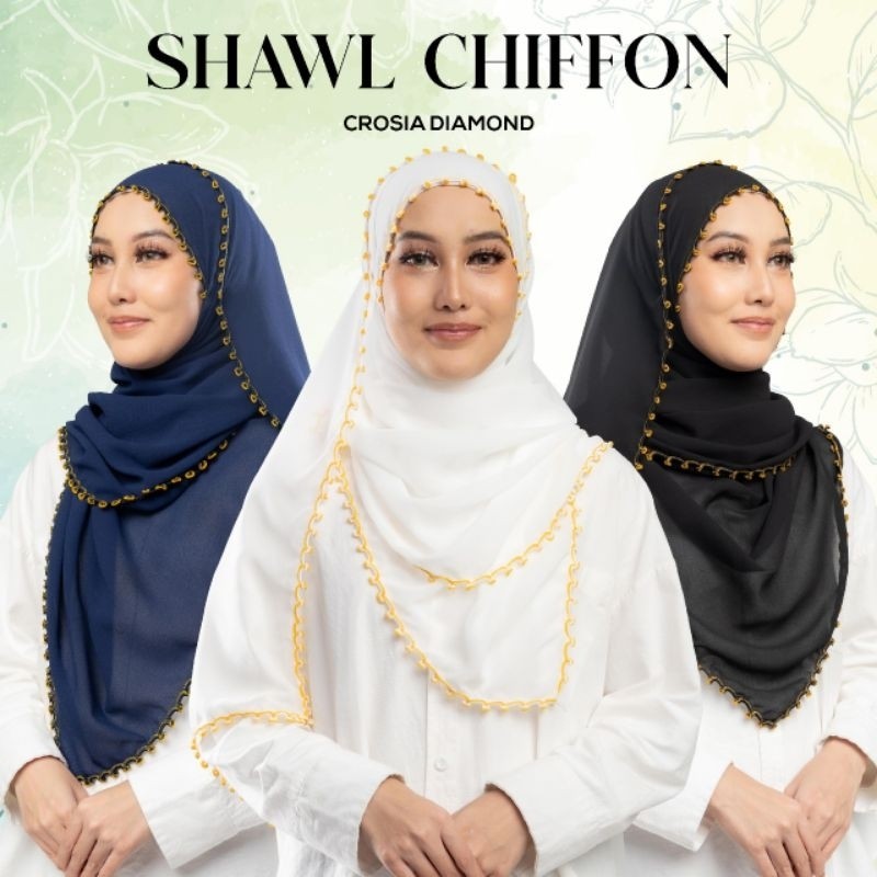 crosia shawl design