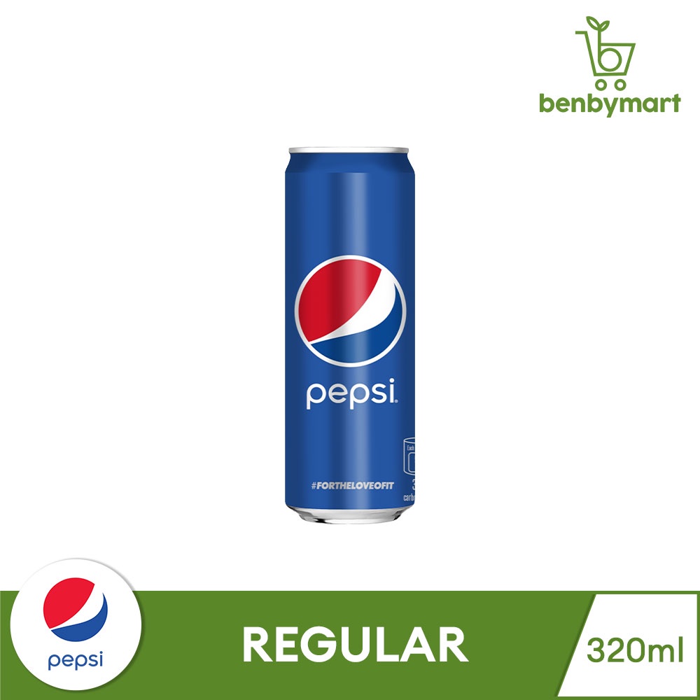 Pepsi Cola Regular Can 320ml | Shopee Philippines