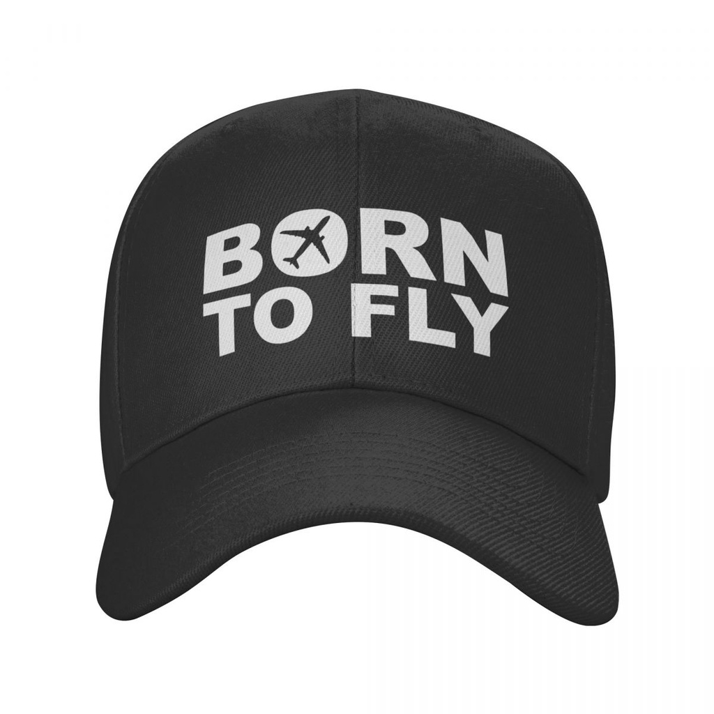 Classic Born To Fly Flight Pilot Baseball Cap Men Women Custom Adjustable  Unisex Aviation Airplane Aviator Gift Dad Hat