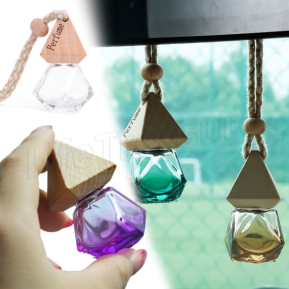 [ Featured ] Diamond Cover Aromatherapy Bottle / Vehicle Perfume Empty