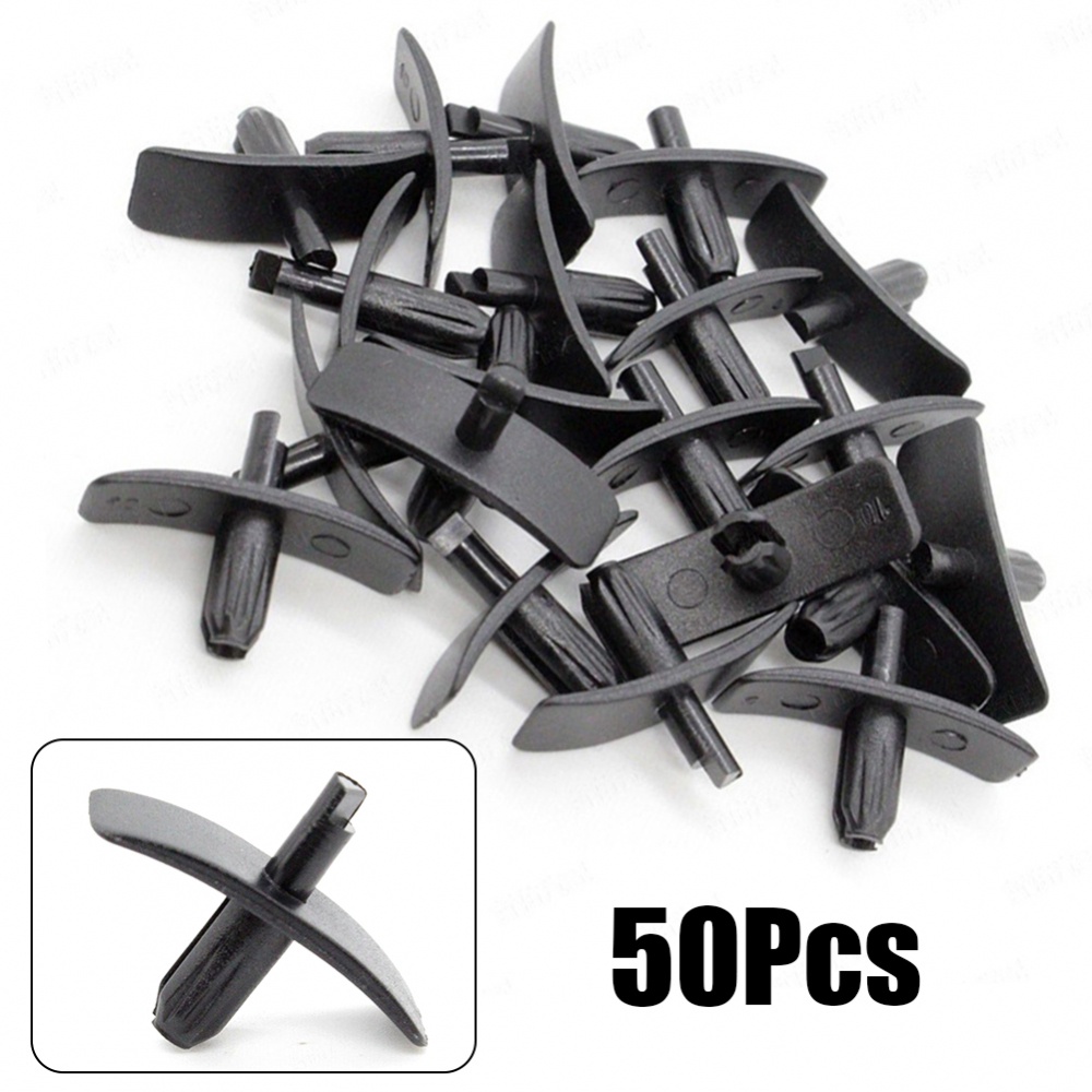 50x Rubber Weatherstrip Seal Clips For Door Gaskets Boot Bonnet Seals ...