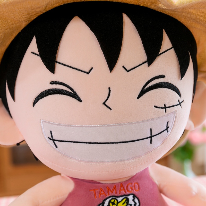 One Piece Luffy Doll Large Plush Toy Doll Decoration Ornaments Children ...
