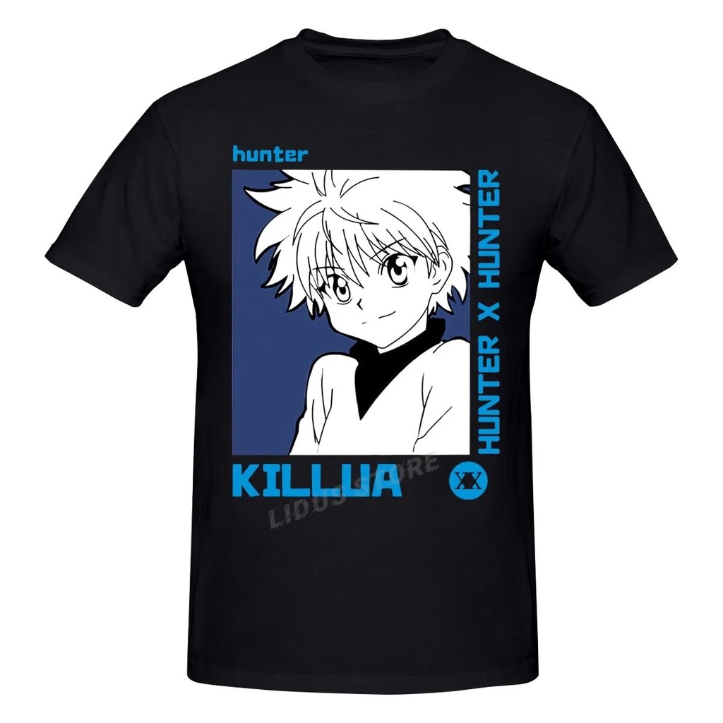 Crew Neck Round Killua Hisoka Hunter X Kimetsu Cartoon Clothing Simple ...