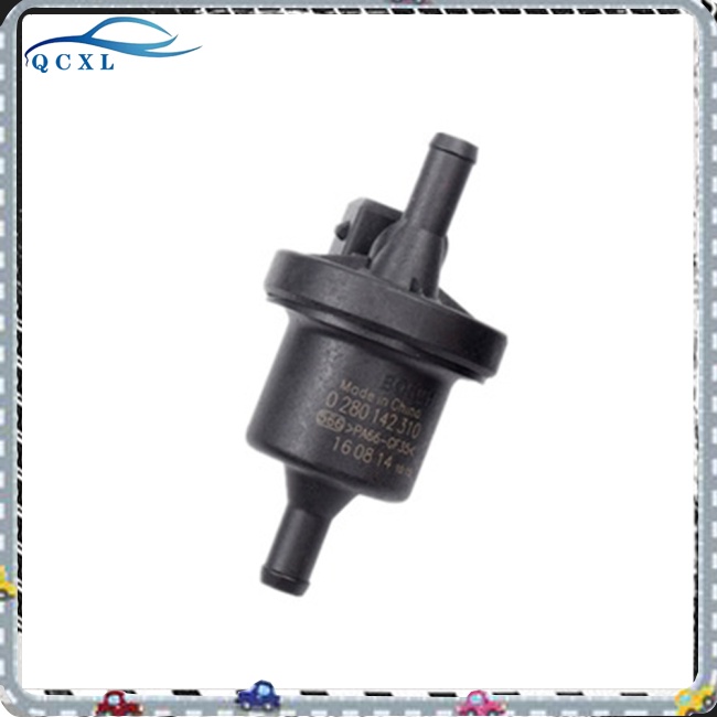 QCXL Car Activated Carbon Canister Solenoid Valve Replacement Canister
