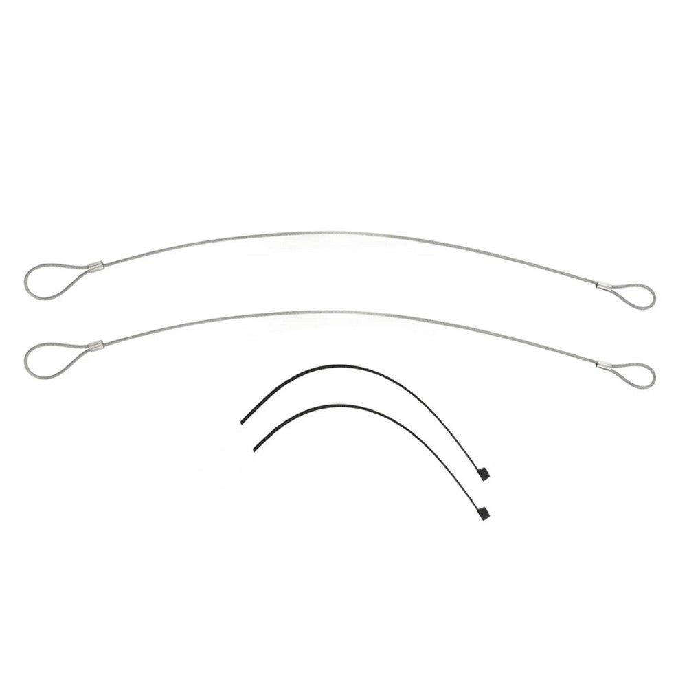 2Pcs New Emergency Hood Release Cable Kit Fit For 19841996 Corvette C4