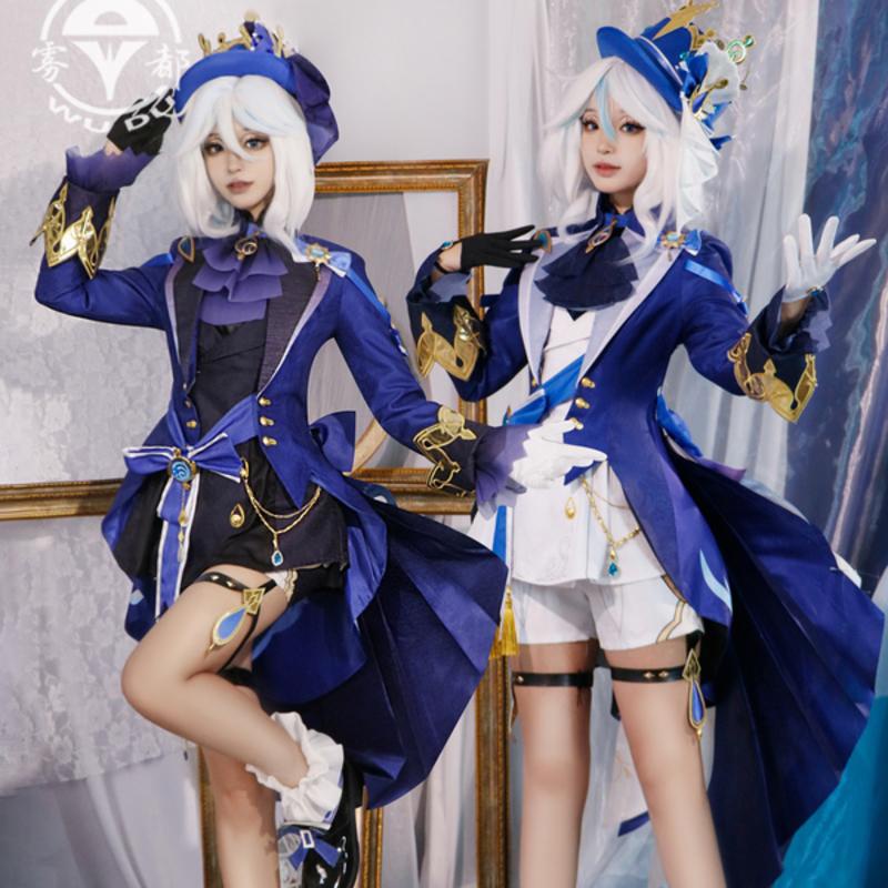 Genshin Impact Furina de Fontaine Focalors cos cosplay Anime Costume ...