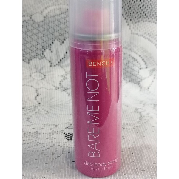 bench deo body spray for women 100ml*50ml*so inlove*bare me not*happy crush Shopee Philippines