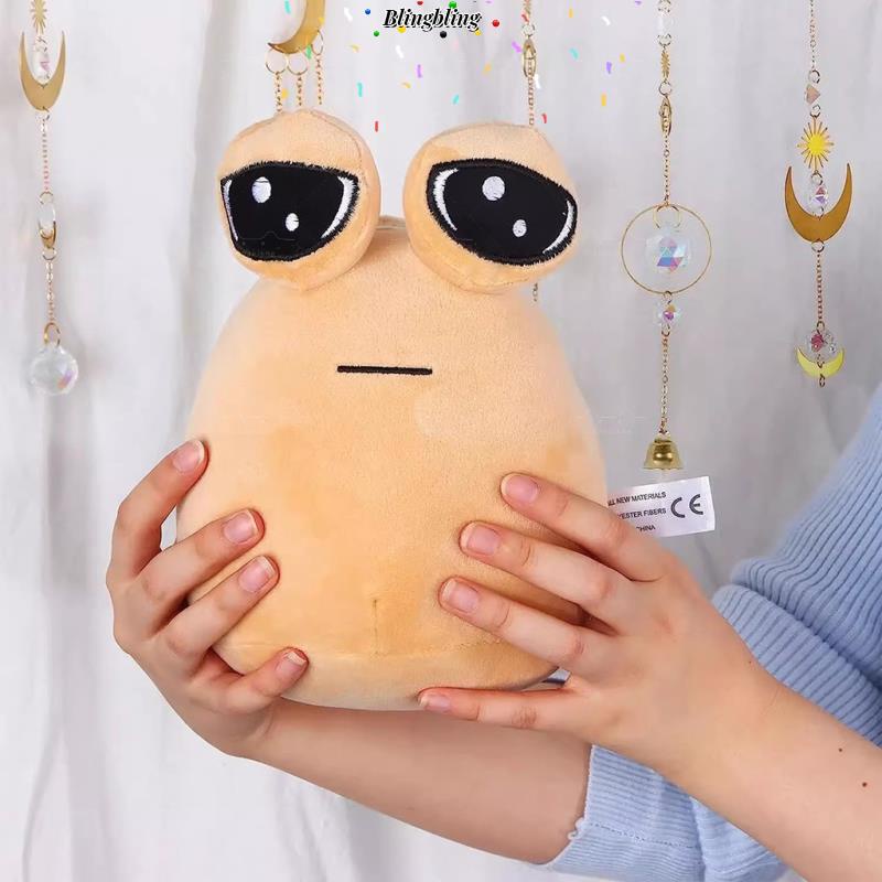 Pou Plushie Baby Comfort Toys 2024 Cute My Pet Alien Pou Plush Toy ...