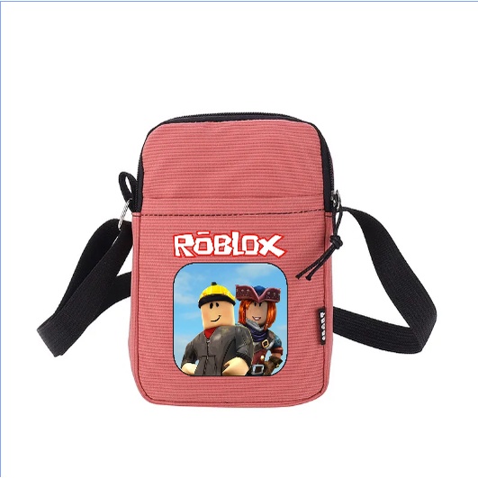 Roblox series cartoon shoulder bag for travel crossbody bag portable change storage phone bag key card bag children s birthday gift Shopee Philippines
