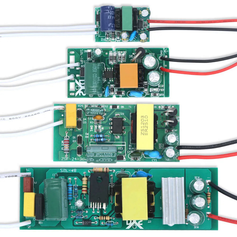 AC220V 6w 15w 36w 48w DC12V LED driver on PCB for LED power supply ...
