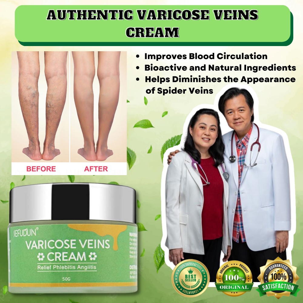 SEFUDUN Varicose Vein Remover Spider Vein Pain Killer Cream ORIGINAL ...