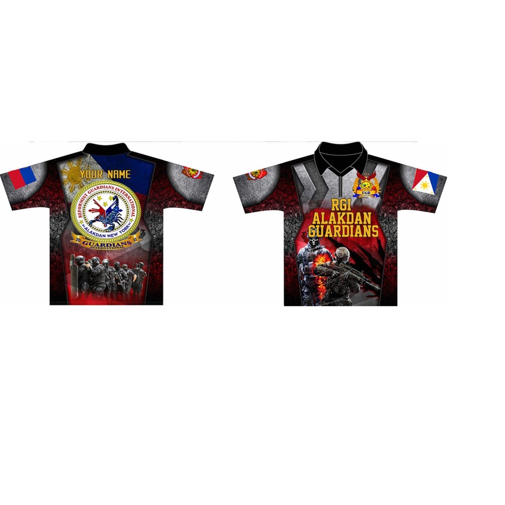 RGI GUARDIANS POLO SHIRT Fully sublimated 2025 DFG52 Shopee Philippines