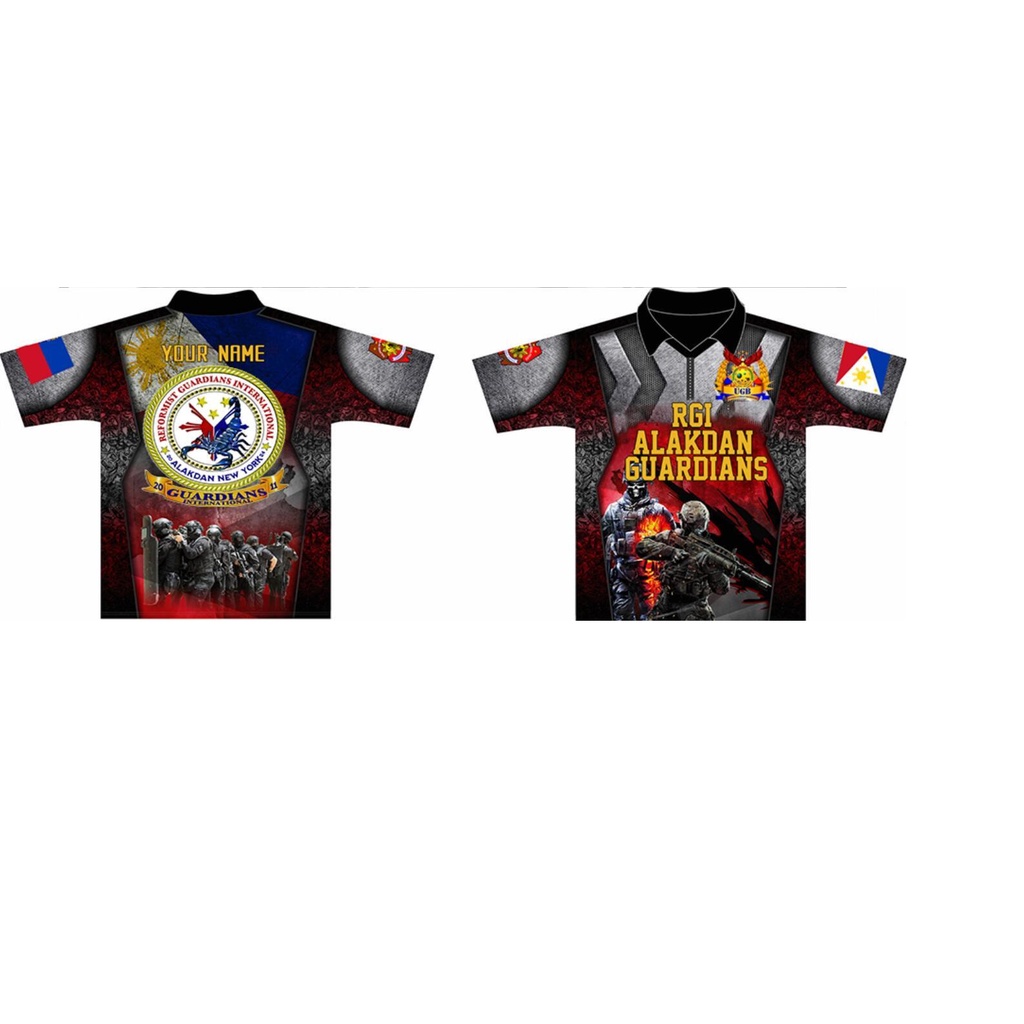 RGI GUARDIANS POLO SHIRT Fully sublimated 2024 DFG52 Shopee Philippines