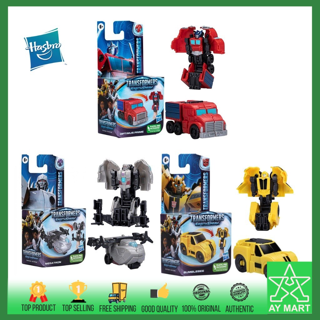 Transformers EarthSpark Terran Tacticon Megatron/Bumblebee/Optimus