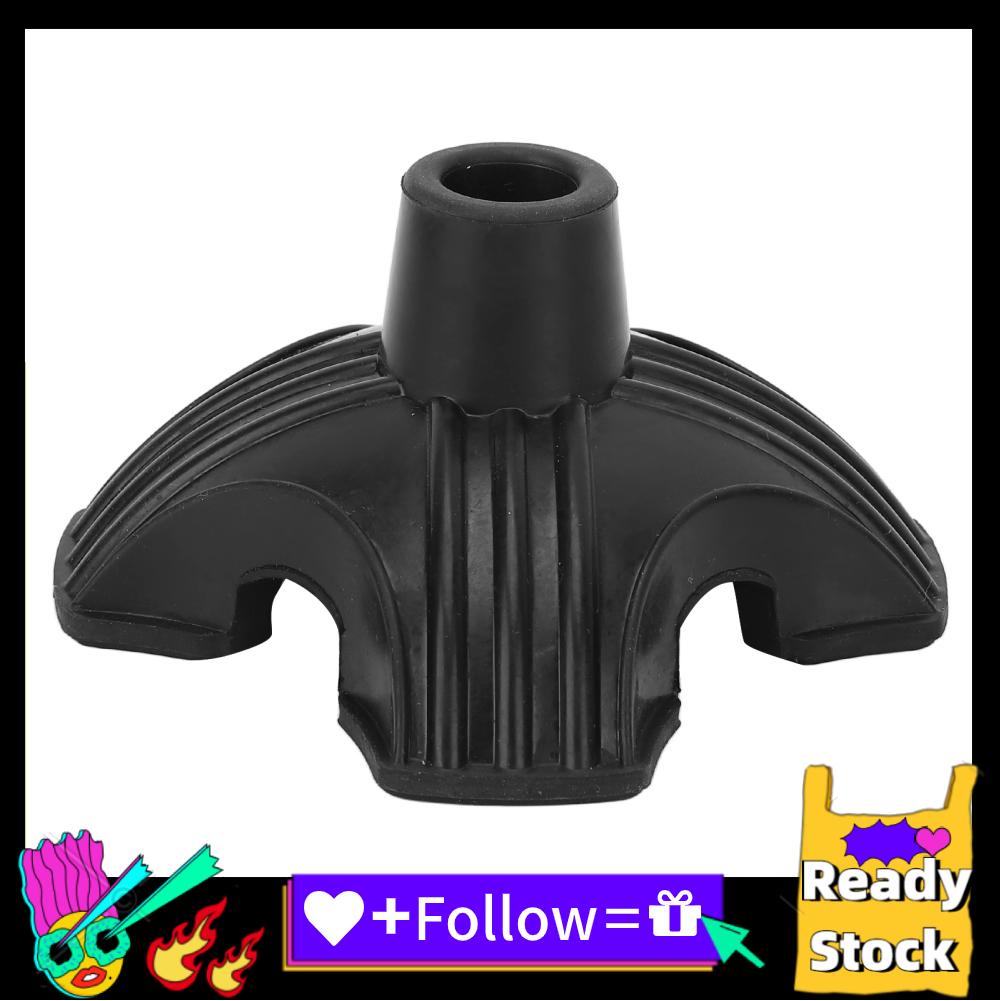 Icegg Crutch Tips Crutches Rubber Ends Quad Support Cane Tip Slip