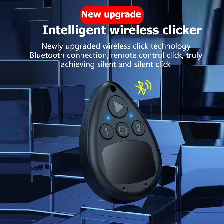 Mini Bluetooth Wireless Auto Clicker Screen Clicker Phone Live Stream ...