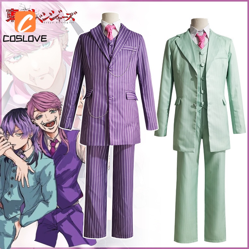 Rindou Haitani Sanzu Haruchiyo Outfits Halloween Carnival Suit Cosplay Costume